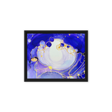 THIRD EYE CHAKRA by Rebecca Bond Framed Canvas Print