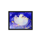 THIRD EYE CHAKRA by Rebecca Bond Framed Canvas Print