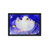 THIRD EYE CHAKRA by Rebecca Bond Framed Canvas Print