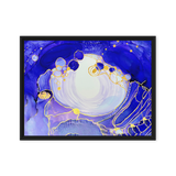 THIRD EYE CHAKRA by Rebecca Bond Framed Canvas Print