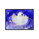 THIRD EYE CHAKRA by Rebecca Bond Framed Canvas Print