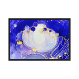 THIRD EYE CHAKRA by Rebecca Bond Framed Canvas Print