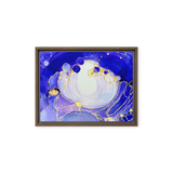 THIRD EYE CHAKRA by Rebecca Bond Framed Canvas Print