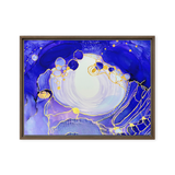 THIRD EYE CHAKRA by Rebecca Bond Framed Canvas Print