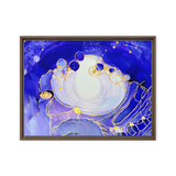 THIRD EYE CHAKRA by Rebecca Bond Framed Canvas Print