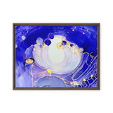 THIRD EYE CHAKRA by Rebecca Bond Framed Canvas Print