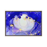 THIRD EYE CHAKRA by Rebecca Bond Framed Canvas Print