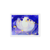 THIRD EYE CHAKRA by Rebecca Bond Framed Canvas Print