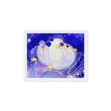 THIRD EYE CHAKRA by Rebecca Bond Framed Canvas Print