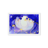 THIRD EYE CHAKRA by Rebecca Bond Framed Canvas Print