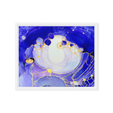 THIRD EYE CHAKRA by Rebecca Bond Framed Canvas Print