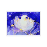 THIRD EYE CHAKRA by Rebecca Bond Framed Canvas Print