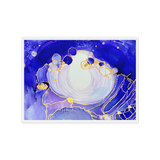 THIRD EYE CHAKRA by Rebecca Bond Framed Canvas Print