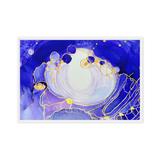 THIRD EYE CHAKRA by Rebecca Bond Framed Canvas Print