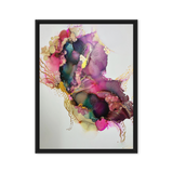 IN BLOOM by Rebecca Bond Framed Canvas Print