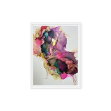 IN BLOOM by Rebecca Bond Framed Canvas Print