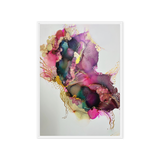 IN BLOOM by Rebecca Bond Framed Canvas Print