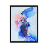 LEVITATE by Rebecca Bond Framed Canvas Print