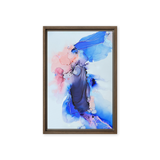 LEVITATE by Rebecca Bond Framed Canvas Print