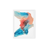 SERENITY by Rebecca Bond Framed Canvas Print