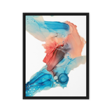 SERENITY by Rebecca Bond Framed Canvas Print