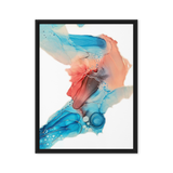 SERENITY by Rebecca Bond Framed Canvas Print