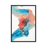 SERENITY by Rebecca Bond Framed Canvas Print