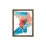 SERENITY by Rebecca Bond Framed Canvas Print