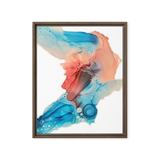 SERENITY by Rebecca Bond Framed Canvas Print