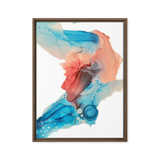 SERENITY by Rebecca Bond Framed Canvas Print