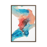 SERENITY by Rebecca Bond Framed Canvas Print