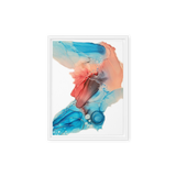 SERENITY by Rebecca Bond Framed Canvas Print