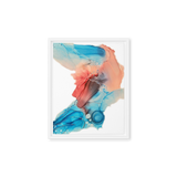 SERENITY by Rebecca Bond Framed Canvas Print