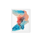 SERENITY by Rebecca Bond Framed Canvas Print