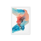 SERENITY by Rebecca Bond Framed Canvas Print