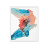 SERENITY by Rebecca Bond Framed Canvas Print