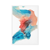 SERENITY by Rebecca Bond Framed Canvas Print