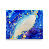 THROAT CHAKRA by Rebecca Bond Unframed Paper Print