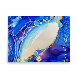 THROAT CHAKRA by Rebecca Bond Unframed Paper Print