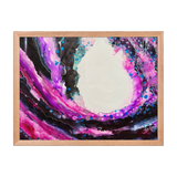 BEYOND THE PERIPHERY by Rebecca Bond Framed Paper Print
