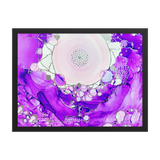CROWN CHAKRA by Rebecca Bond Framed Paper Print