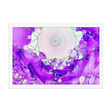 CROWN CHAKRA by Rebecca Bond Framed Paper Print