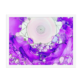 CROWN CHAKRA by Rebecca Bond Framed Paper Print