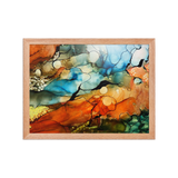 DESERT LANDSCAPE by Rebecca Bond Framed Paper Print