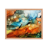 DESERT LANDSCAPE by Rebecca Bond Framed Paper Print