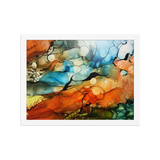 DESERT LANDSCAPE by Rebecca Bond Framed Paper Print