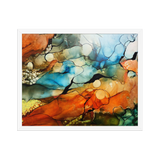 DESERT LANDSCAPE by Rebecca Bond Framed Paper Print