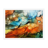 DESERT LANDSCAPE by Rebecca Bond Framed Paper Print