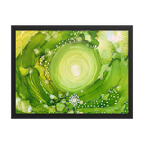 HEART CHAKRA by Rebecca Bond Framed Paper Print