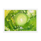 HEART CHAKRA by Rebecca Bond Framed Paper Print